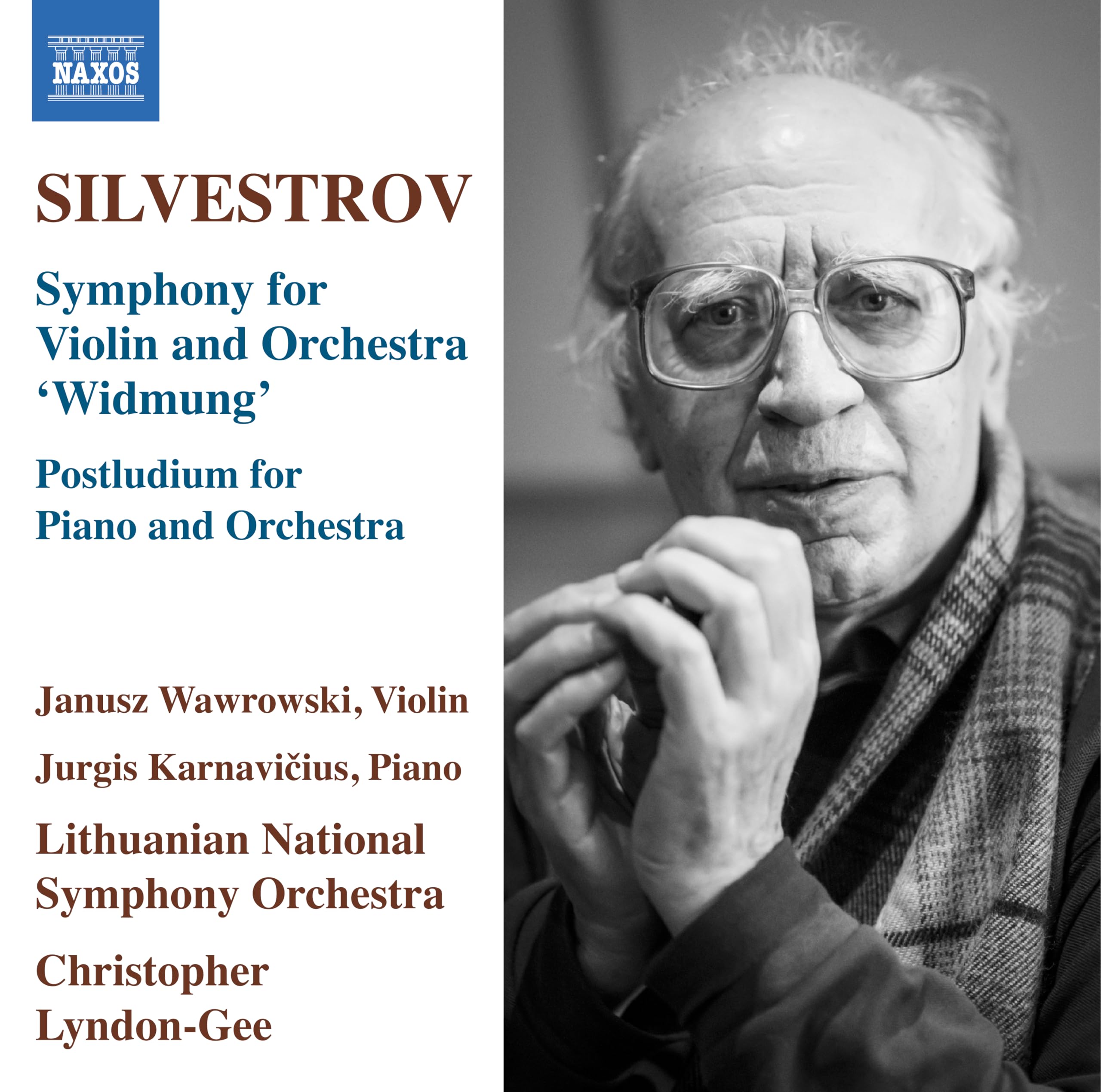 Valentin Silvestrov: Symphony for Violin and Orchestra 'Widmung'; Postludium for Piano and Orchestra