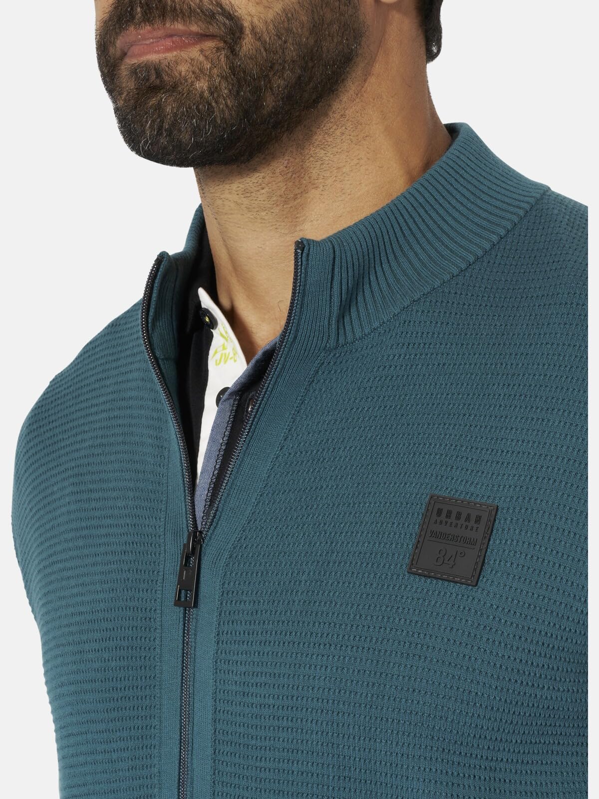 Jan Vanderstorm Homme Gilet en Maille Ingar