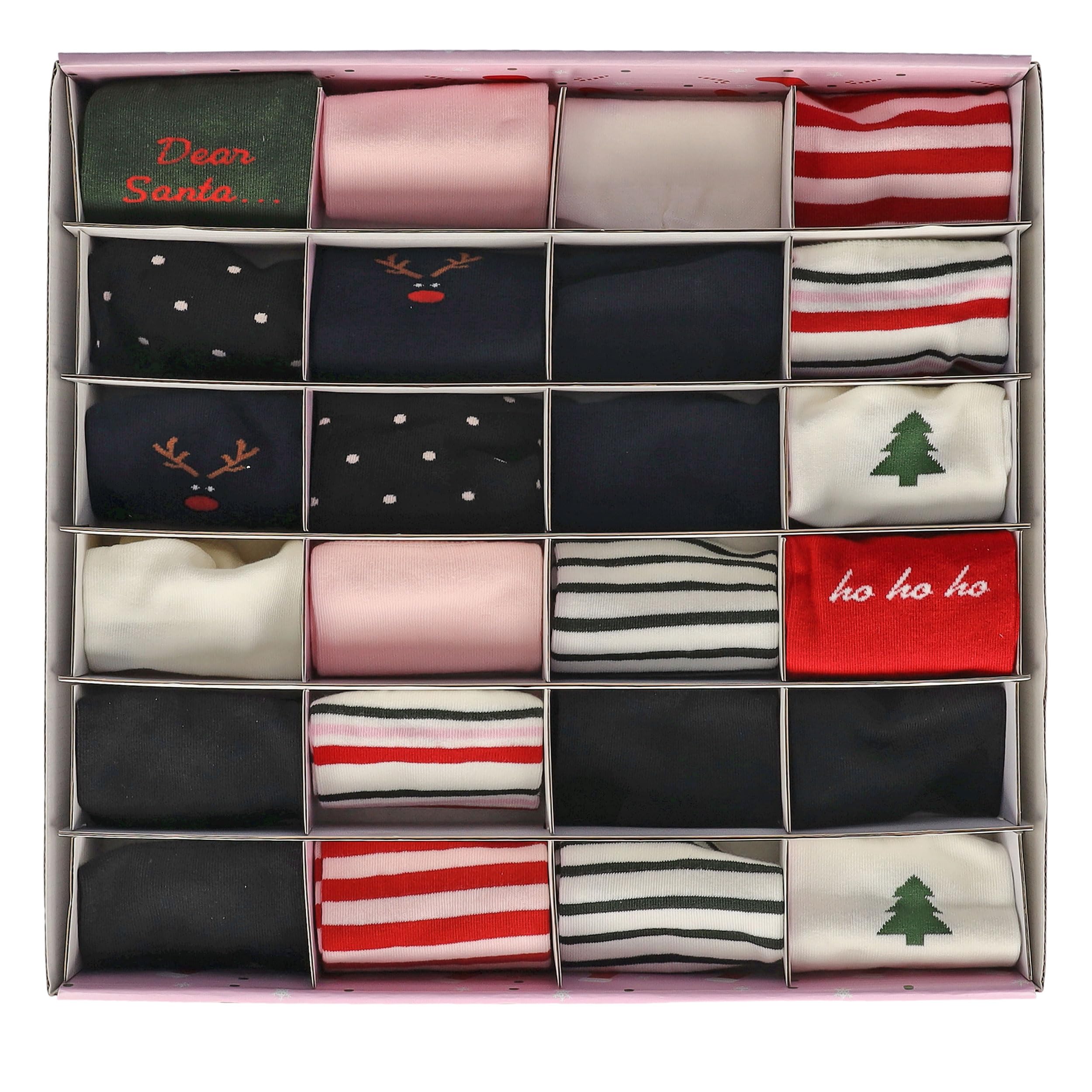 Hudson Damen Socken Christmas Calendar Adventskalender