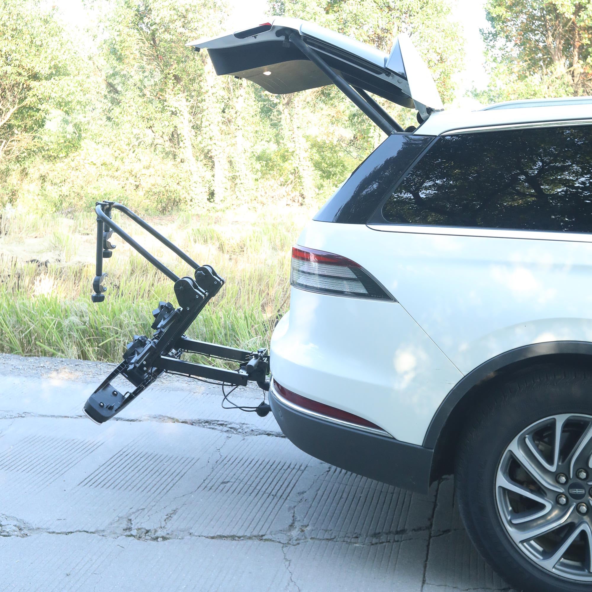 Fahrradträger für Anhängerkupplung, für 2 E-Bikes, Fahrradhalter