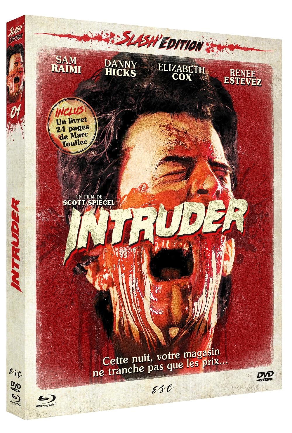 Intruder Blu-ray edición francesa para disfrutar de una noche de cine de terror real en casa