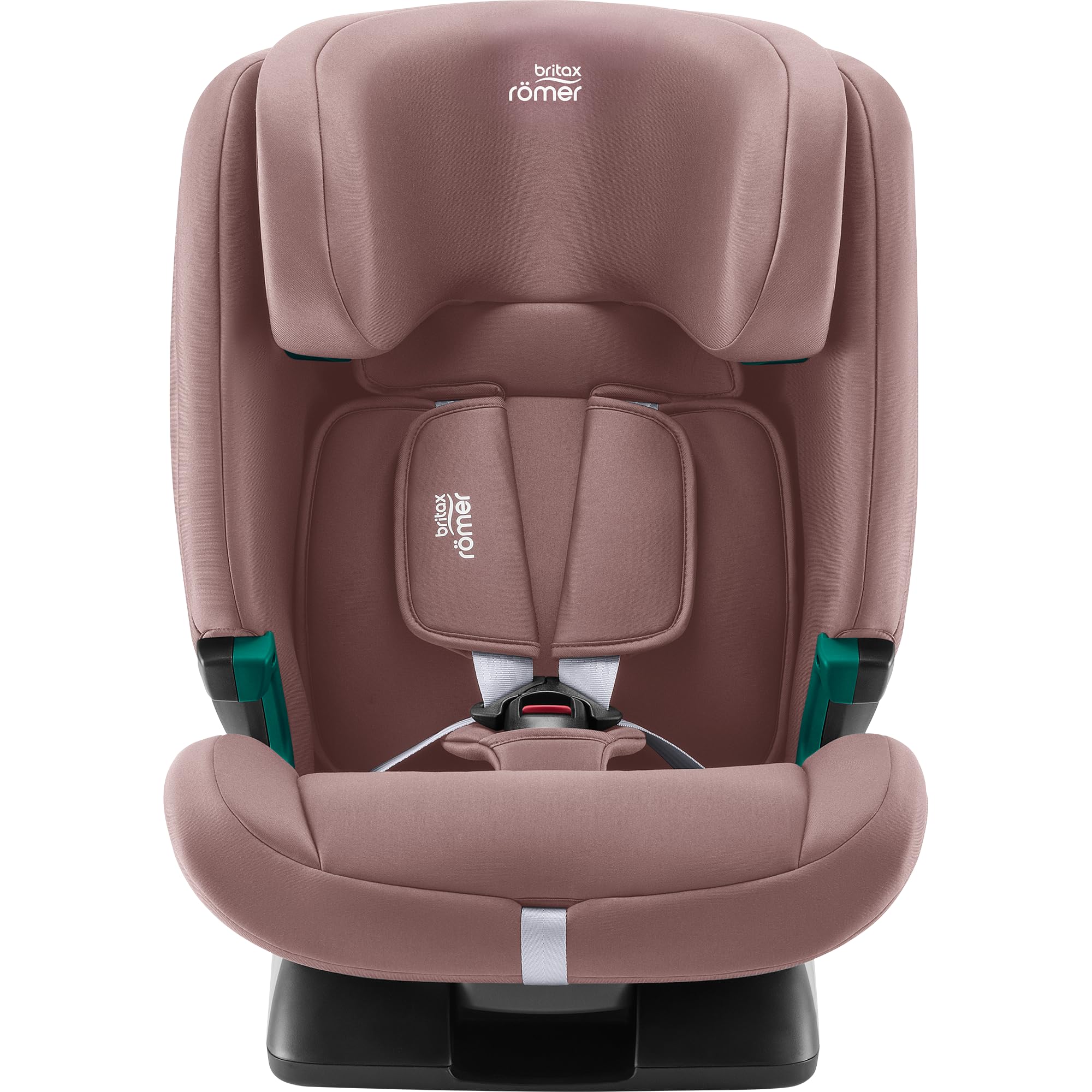 BRITAX RÖMER Seggiolino Auto EVOLVAFIX, con ISOFIX, bambini de 76-150 cm (i-Size), da 15 mesi a 12 anni, Dusty Rose