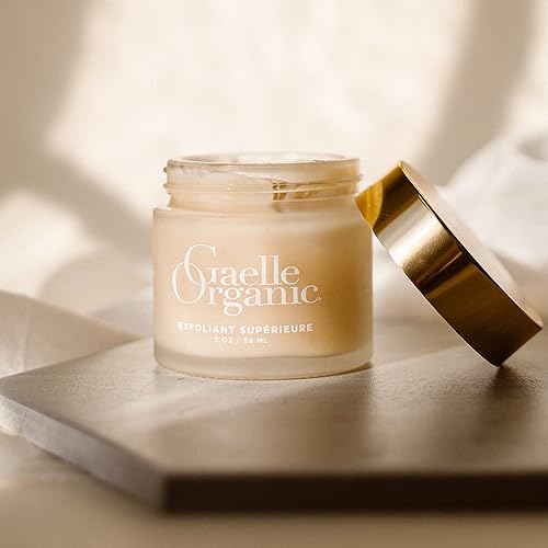 Miniatura 3 de Exfoliant Superieure - Exfoliante facial natural con extracto de corteza de sauce (ácido salicílico) y sal marina para resplandor, 2 onzas