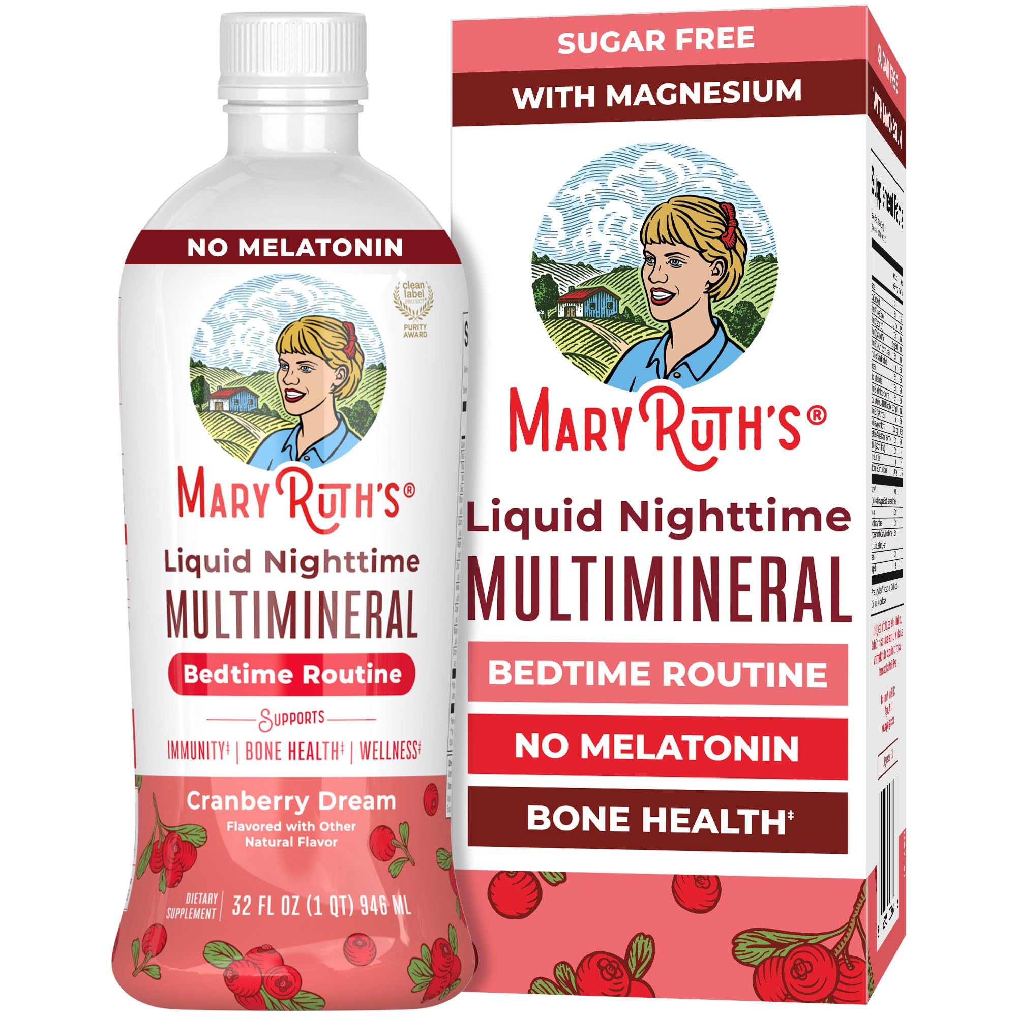 MaryRuth's Liquid Nighttime Multimineral Travel Pack, 8 Pack — Amazon image 10