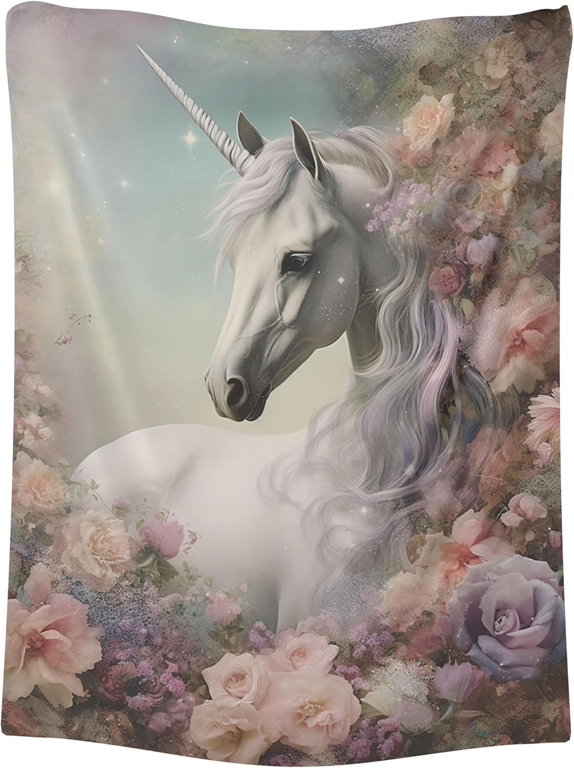 Unicorn Throw Blanket Blanket Gifts Blankets for Men Large Throw Blanket 60" x 80"