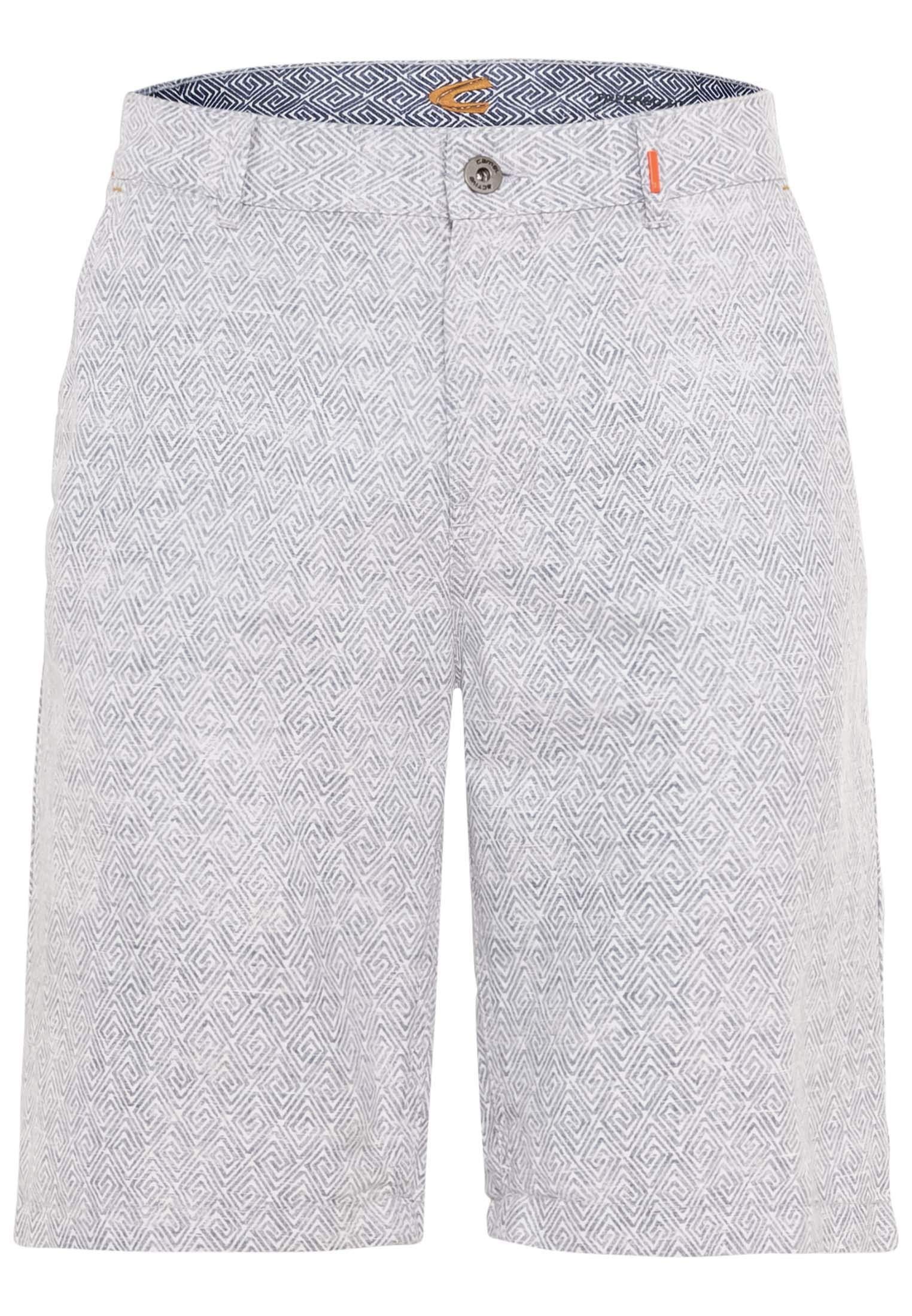 camel active Men's 4975305U77 Bermuda Shorts, Cloudy Grey, 31H