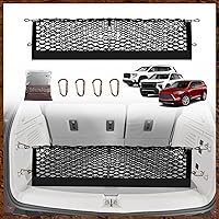 Muslogy Cargo Net for 2024-2026 GMC Acadia, Chevy Traverse, 2025+ Buick Enclave - Heavy Duty Trunk Organizer with LockNflex & Carabiners