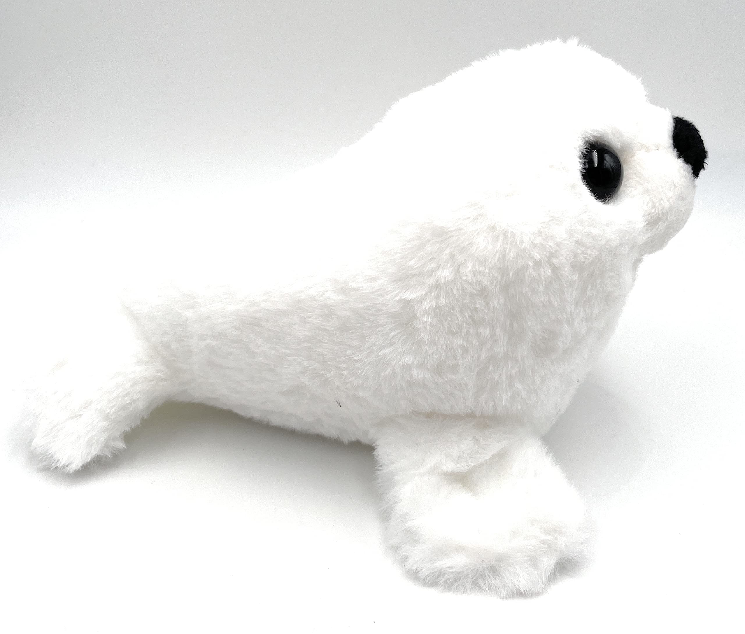 Onwomania plush toy stuffed animal seal sea seal 20cm white - Image 3