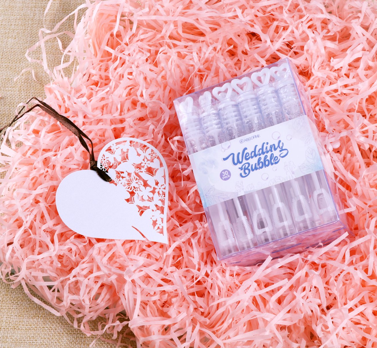 Pack De 60 Pomperos De Burbujas Para Bodas: Tubos Con Forma De Corazón Para Decoración De Mesas, Fotos Y Fiestas, Idea Perfecta Para Celebraciones Y Recuerdos De Invitados