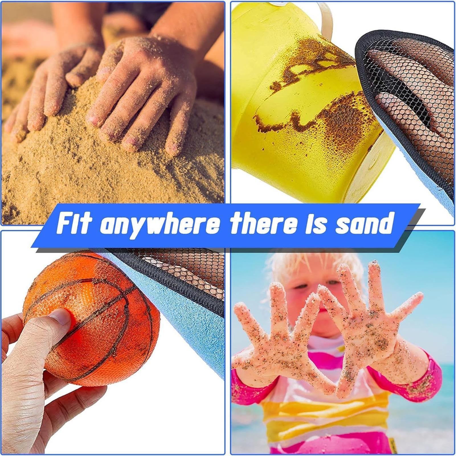 Guanto Da Spiaggia Con Sabbia, Guanto Per Rimuovere La Sabbia,Guanto