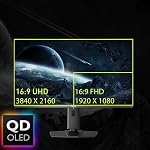 MSI MAG 321UPX QD-OLED, 32" 4K UHD Quantum Dot OLED Gaming Monitor, 3840 x 2160, 0.03ms, 240Hz, True Black HDR 400, 15W USB Type C, HDMI, DP Port