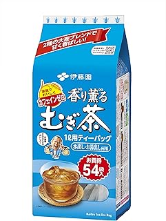 [旧品番] 伊藤園 香り薫るむぎ茶 ティーバッグ 54袋×10本