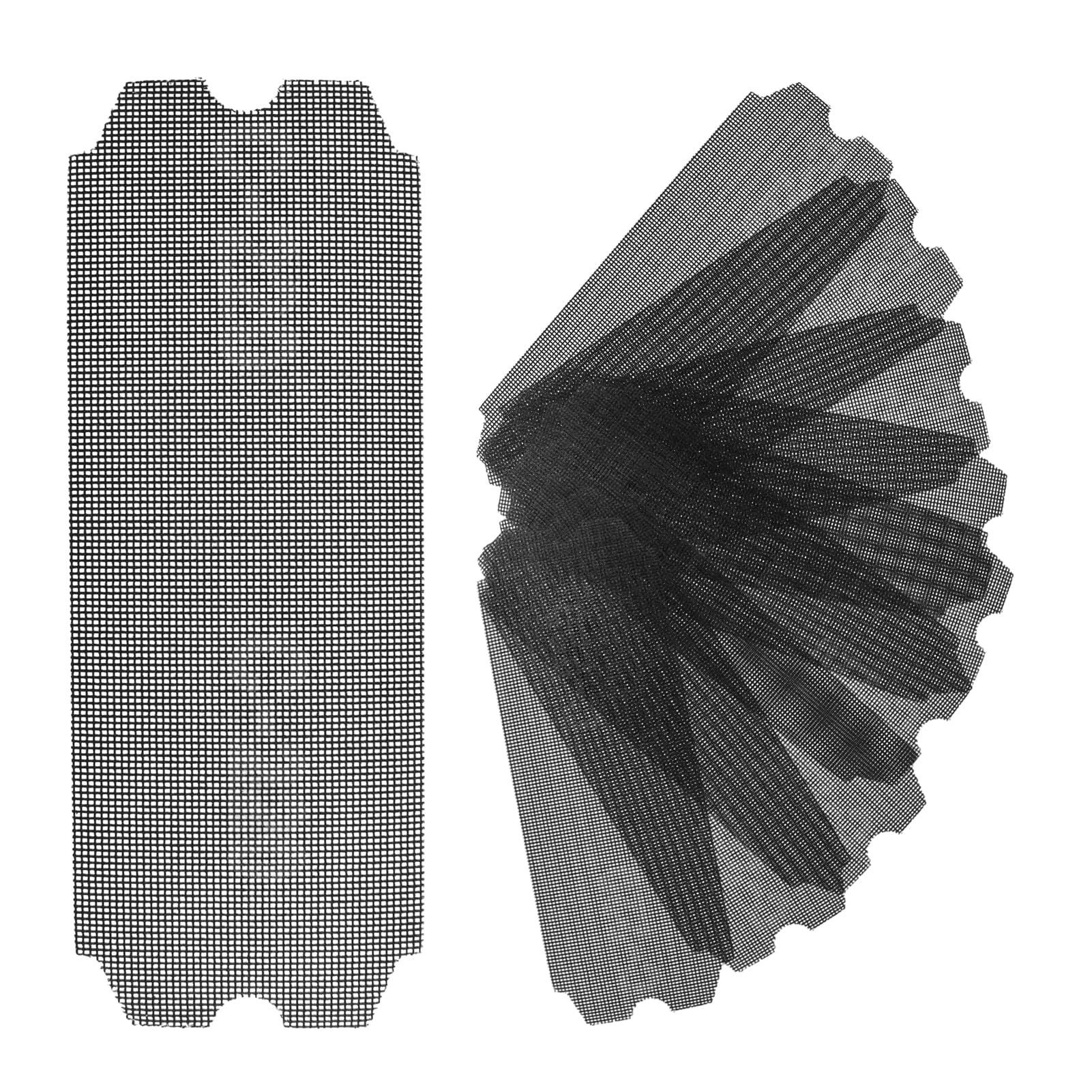 SPEEDWOX 10 PCS Drywall Sanding Screen Mesh Sheet 220 Grit Wet or Dry Sandpaper 4.2 in x 11.25 in Drywall Sandpaper Assortment for Sanding Drywall Joint Compound and Repair Plaster