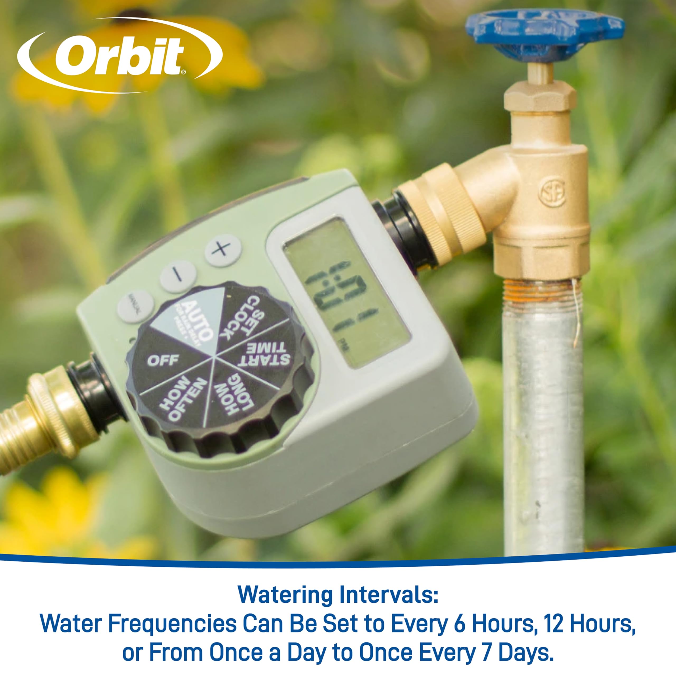 Orbit 69535 Shrub and Flower Bed Drip Kit with Timer