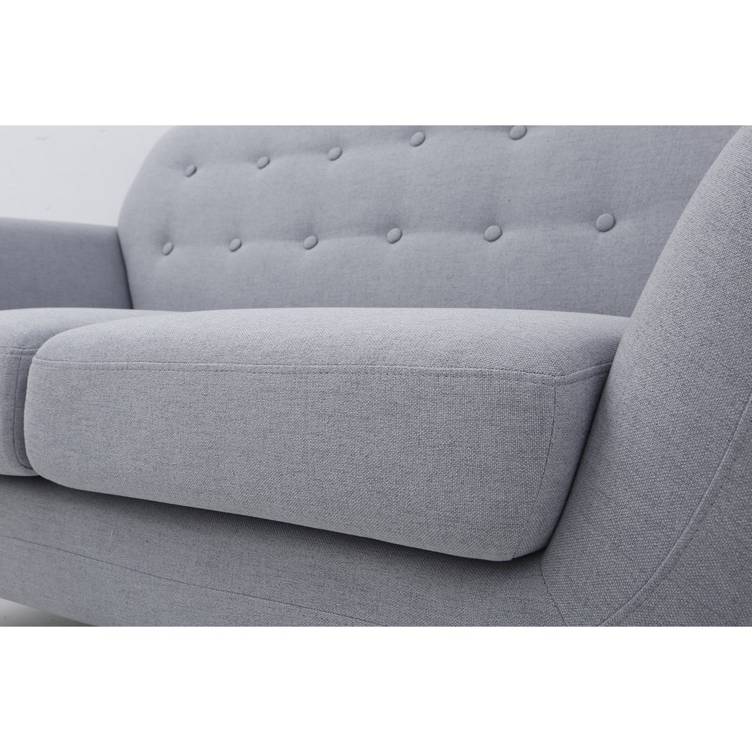 Concept-Usine Wooden : Canapé Scandinave Convertible 3 Places Gris pas cher Concept-Usine Wooden : Canapé Scandinave Convertible 3 Places Gris pas cher