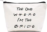 Vista 151 de LIBIHUA Bolsa de maquillaje para mujer, bolsa de cosméticos regalos para ella, bolsa de viaje femenina, Beige natural, 283-a mi increíble tía futura