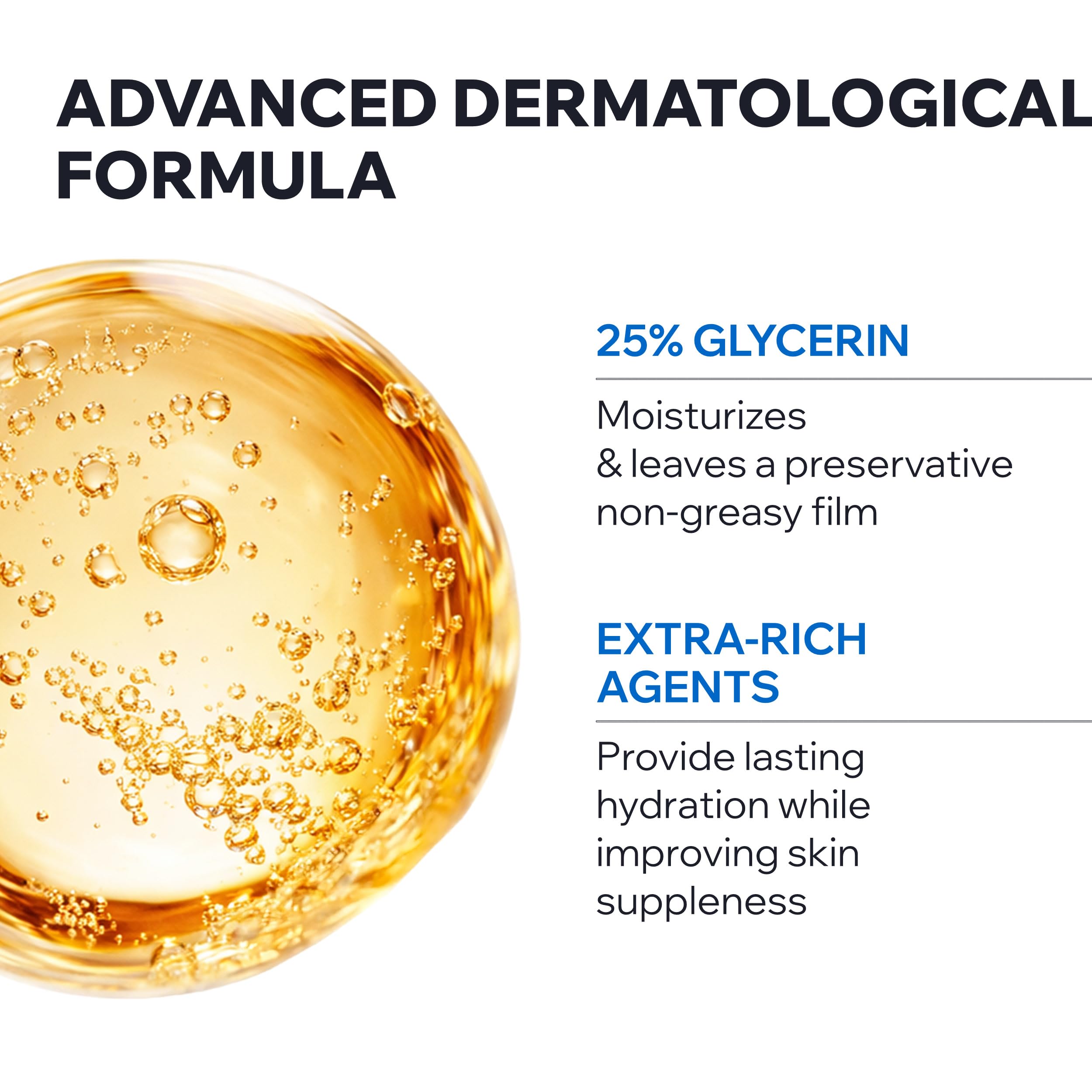 Uriage Derm-Phy Olejek do prysznica 1L - Mycie twarzy i ciała - Sucha i wrażliwa skóra - Oczyszcza, odżywia, zapobiega suchości - 25% gliceryna i dodatkowo wzbogacone składniki - Fizjologiczny pH