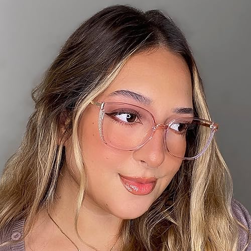 Miniatura 10 de Zeelool TR90 Marco cuadrado de gafas con lente transparente sin receta para mujer ZJGT548130