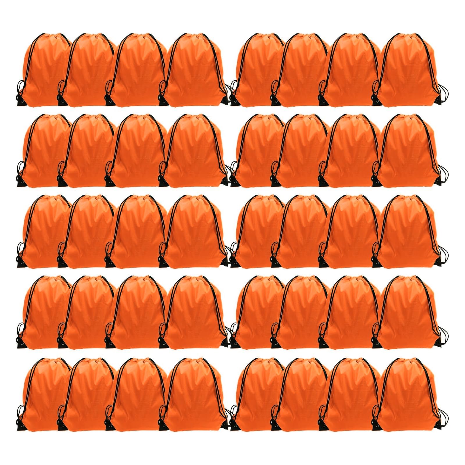 GoodtoU Drawstring Bags, Drawstring Backpacks Bulk Nylon Backpack Draw String Back Bag Cinch Sack Drawstring Gym Bag String Backpack for Sport,