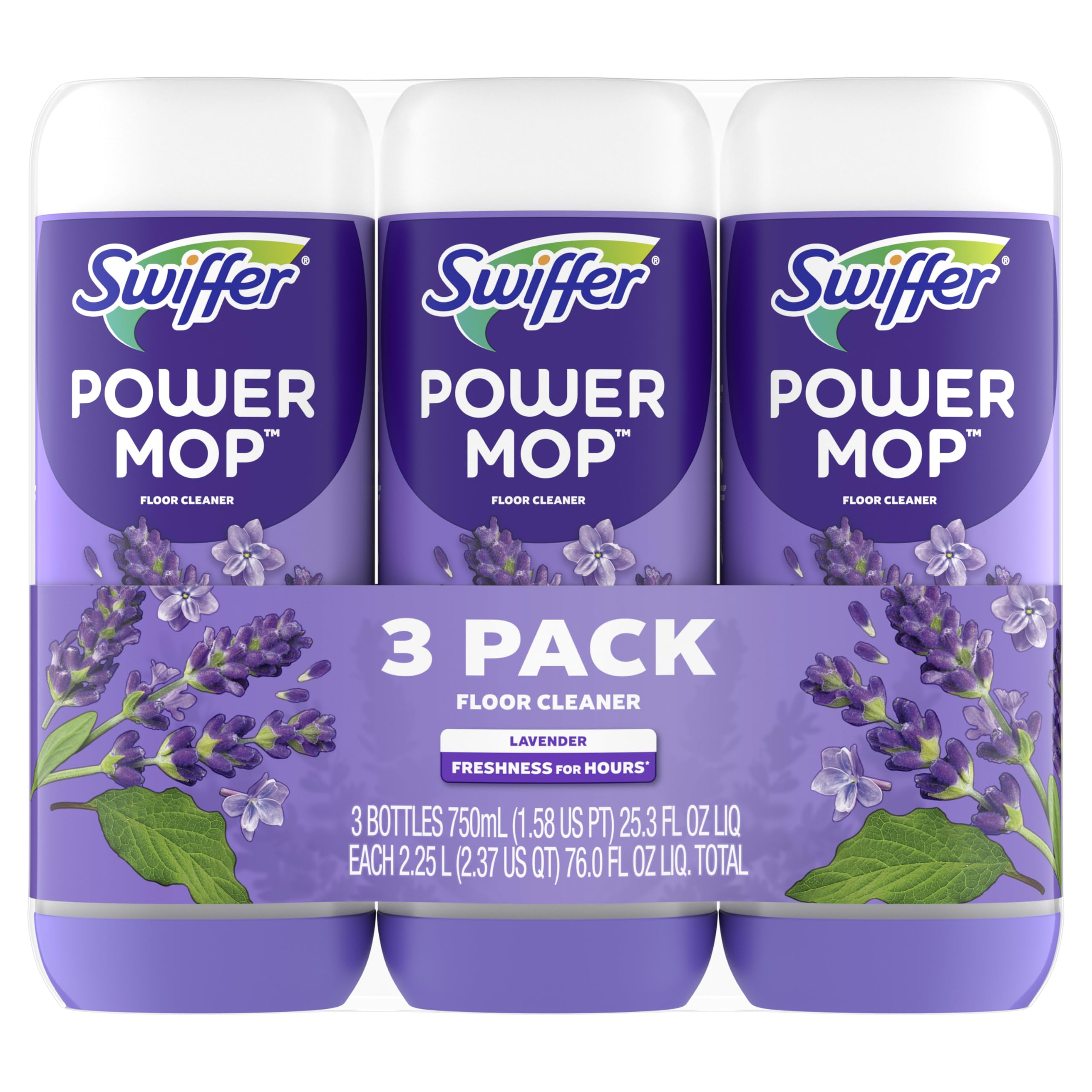 Amazon.com: Swiffer PowerMop Floor Cleaning Solution with Lavender
