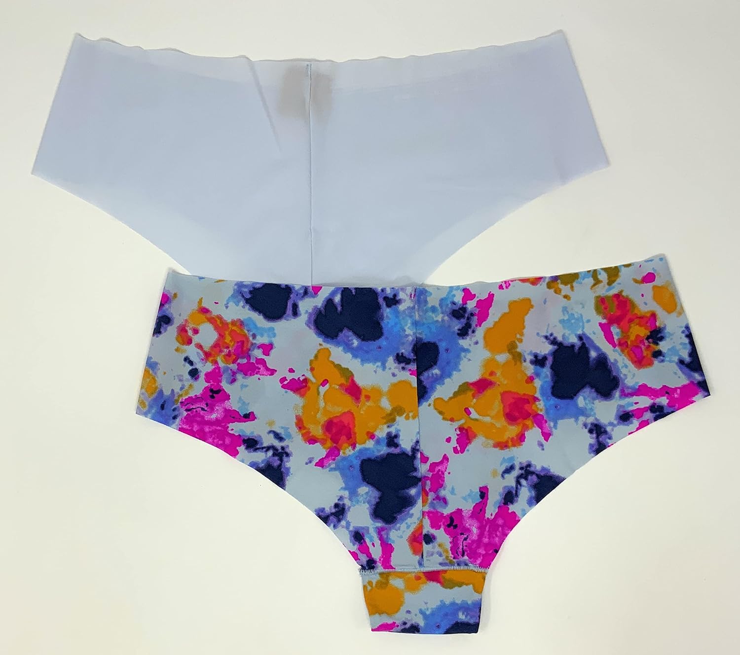 Victoria's Secret Pink No-Show Cheekster Panty, Bundle of 2