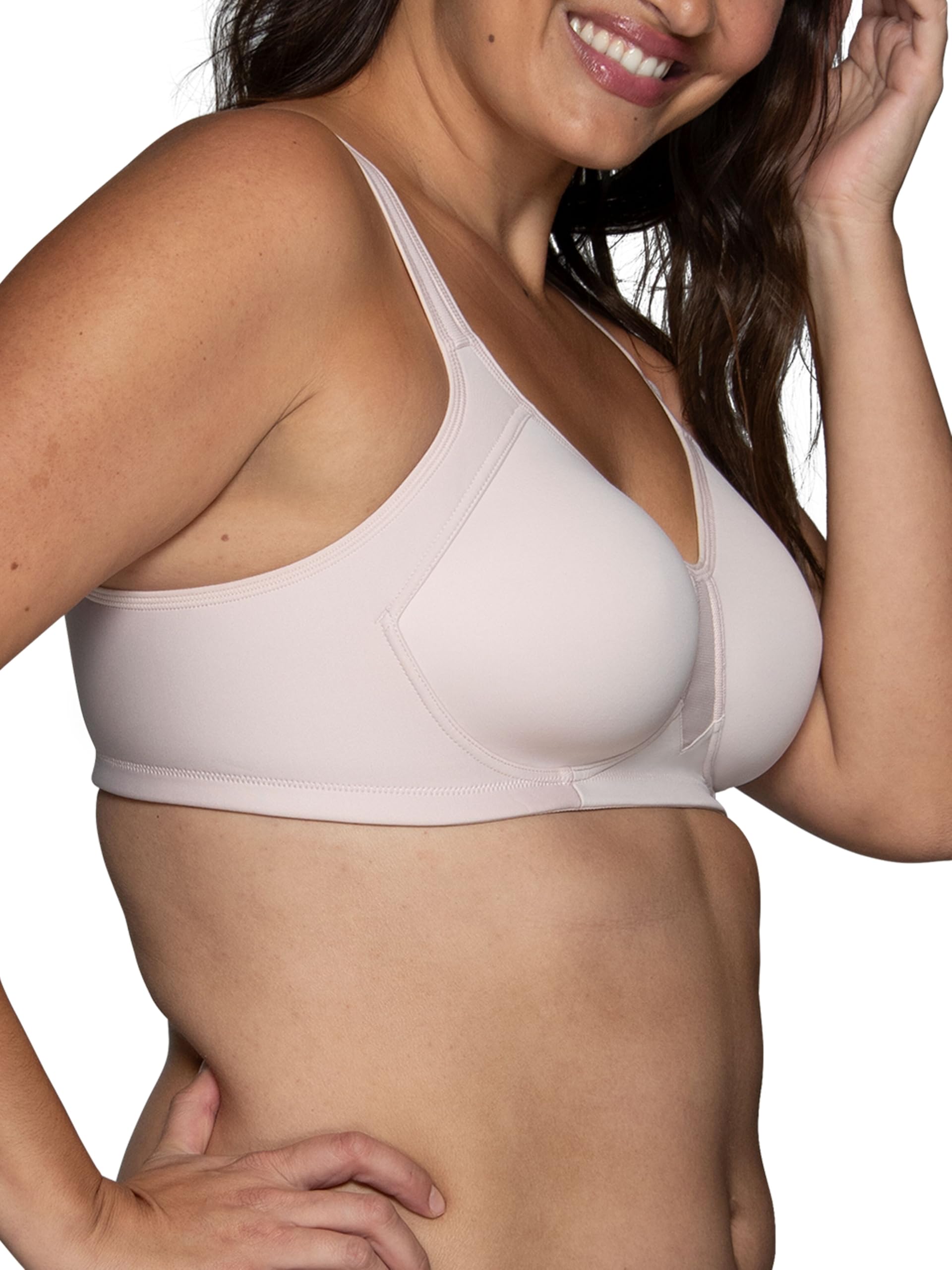 Vanity Fair High Impact Sports Bras for Women, Breathable, Moisture Wicking, Non Padded Cups Up To DDD Reggiseno Sportivo Donna