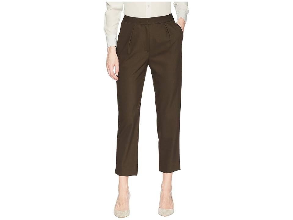 

Tahari by ASL Tapered Pleat Pants (Loden) Women's Casual Pants