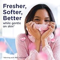 Vista 5 de Downy Soft, Suavizante de tela líquido 2 en 1 suave y fresco, April Fresh, 140 fl oz, 190 cargas, El acondicionador de tela líquido proporciona