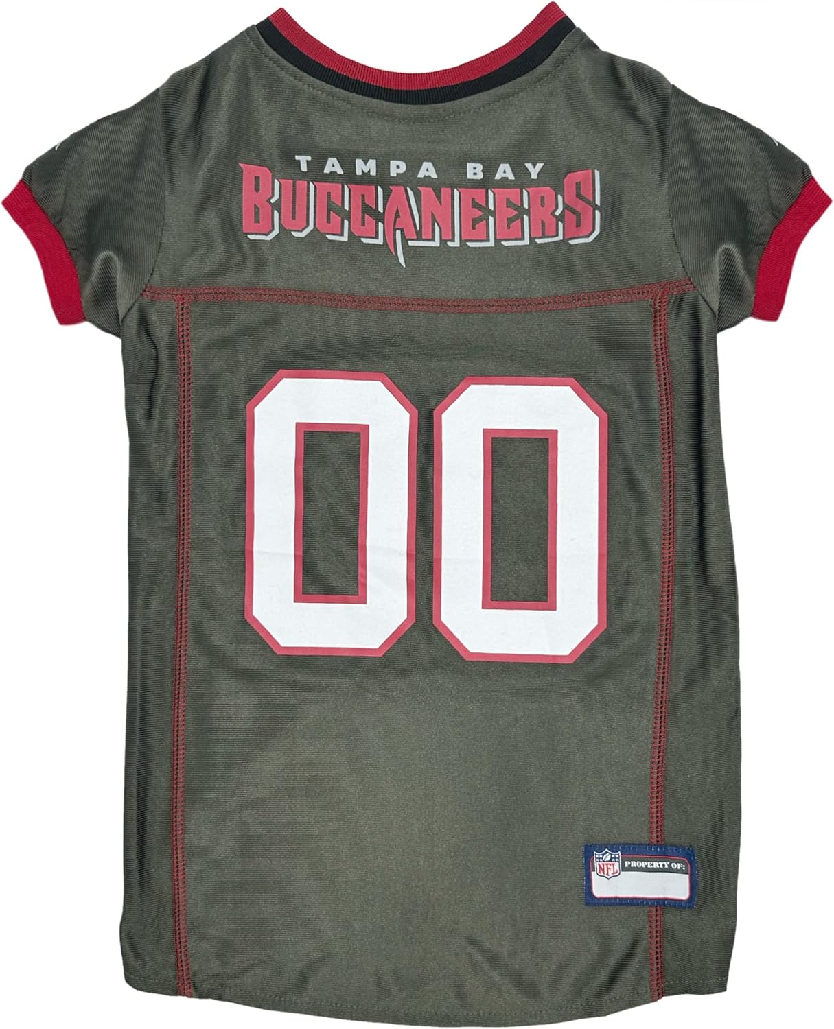 NFL Tampa Bay Buccaneers Color Rush Dog Jersey, Size: Large. Cool and Sporty Dog Shirt, Best Football Jersey Costume for Dogs