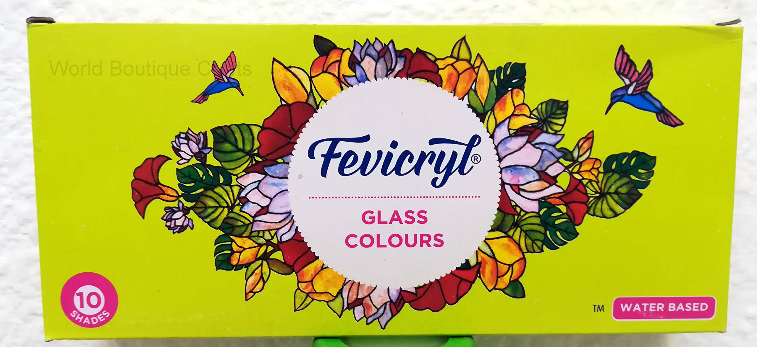 PidiliteHobby Ideas - Glass Colours - 10 Shades - Kushuworld