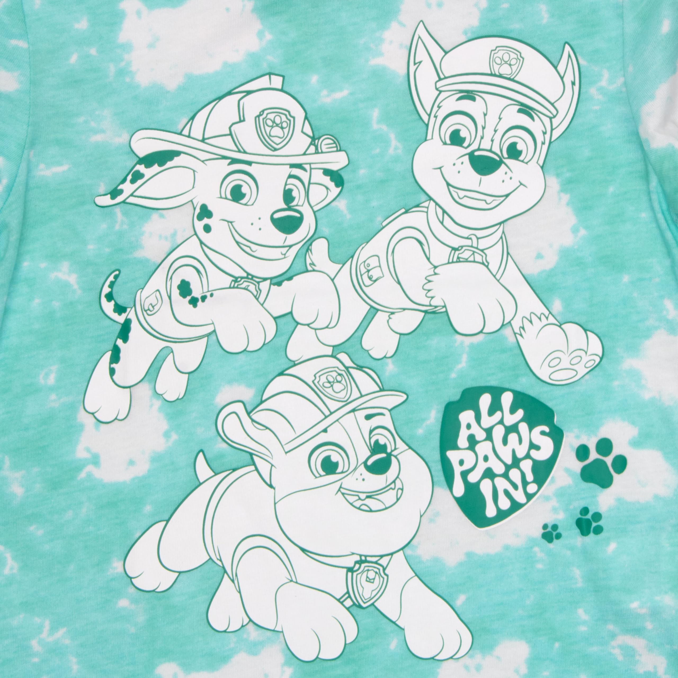 Nickelodeon Paw Patrol - Juego de 3 camisetas de manga larga para niños