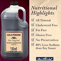 Vista 9 de Lea & Perrins Worcestershire - Salsa, 1 galón