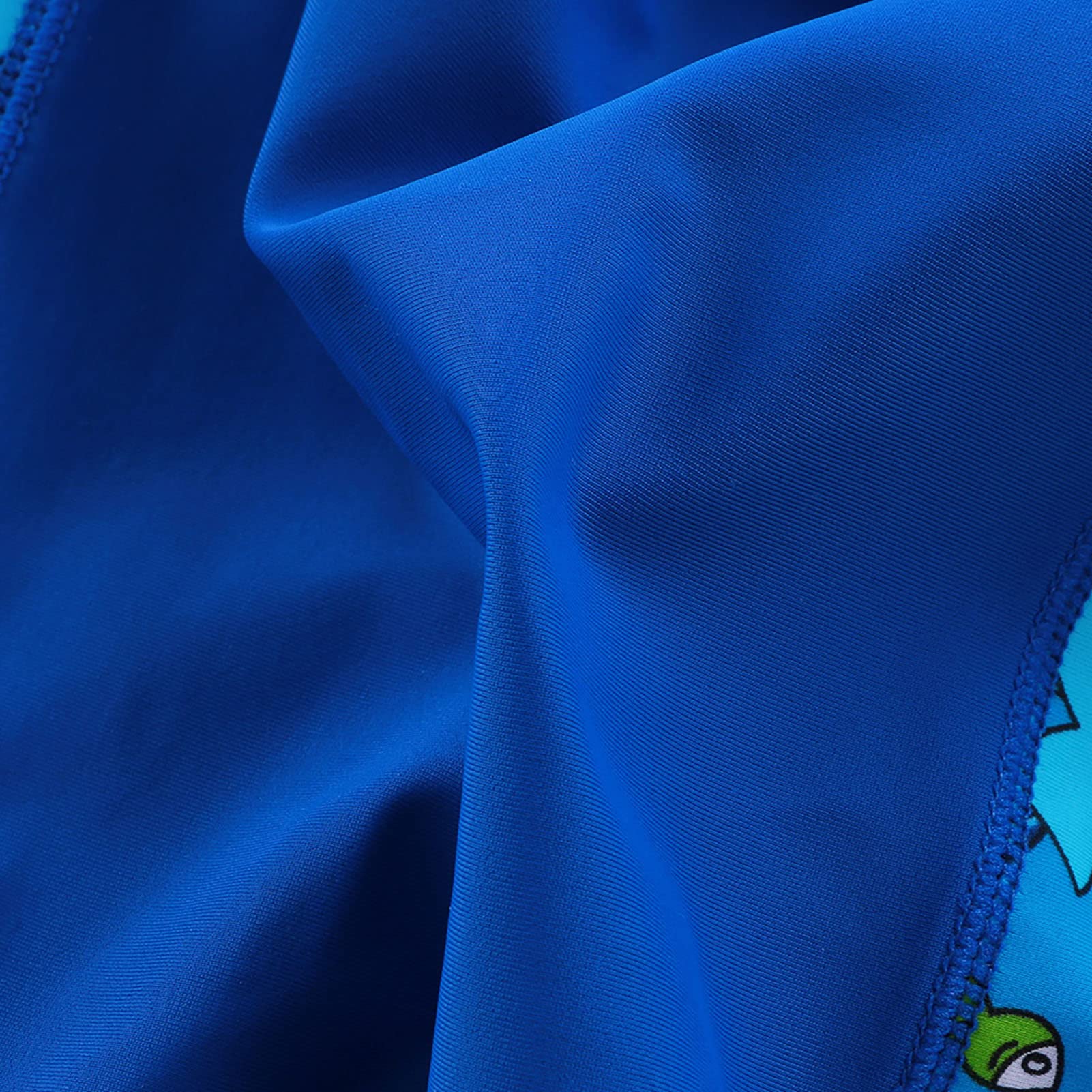 Huaaniue - Traje de baño para niños, 1 unidad, antirrayos UV UPF 50+ niños y niños, traje de baño con cremallera de manga larga de 2 a 14 años