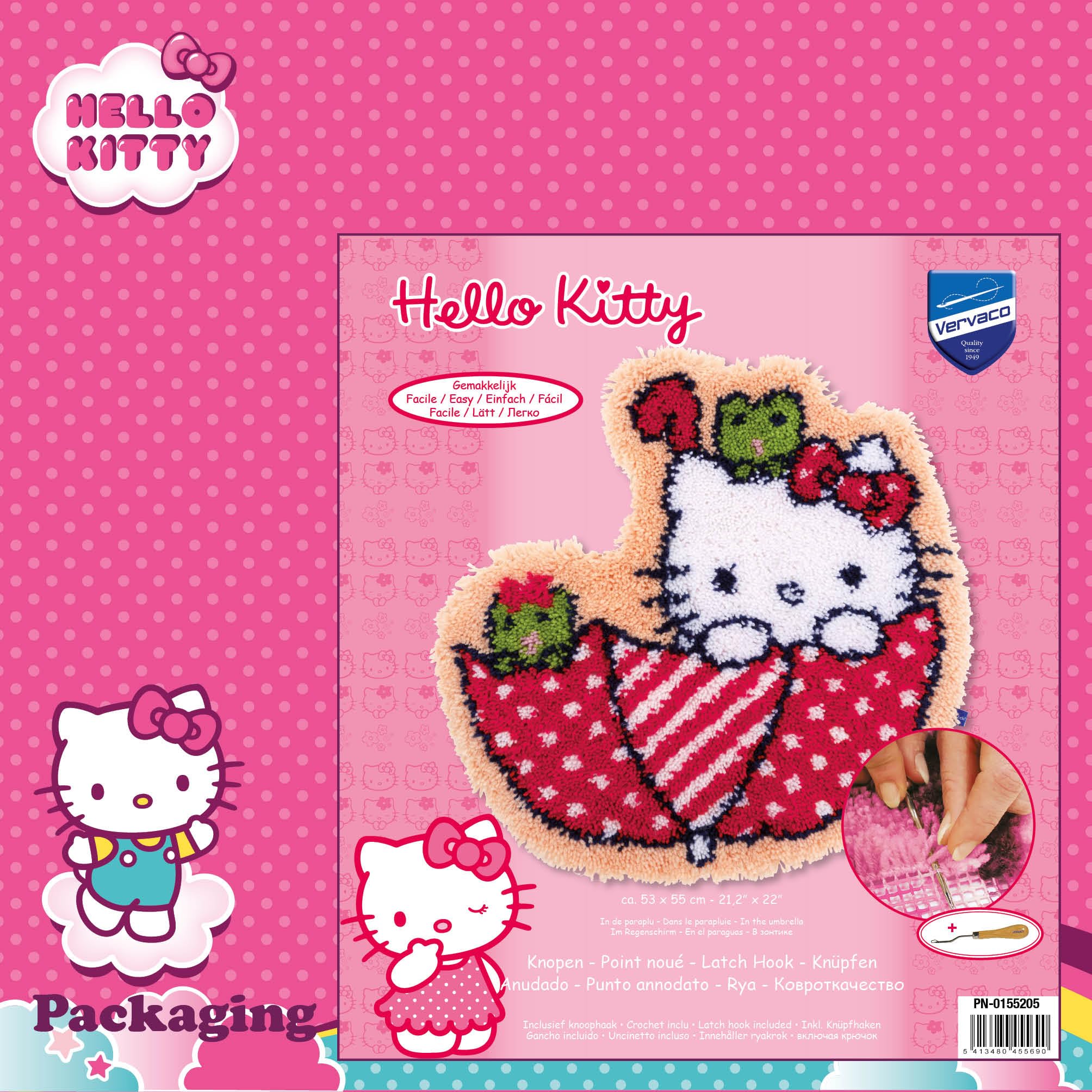 Amazon.com: Vervaco PN-0155205 Hello Kitty in The Umbrella Shaped