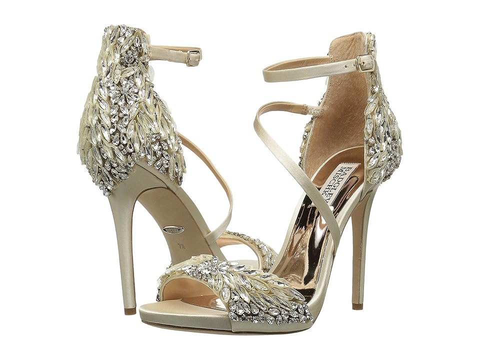 

Badgley Mischka Selena (Ivory Satin) Women's Shoes