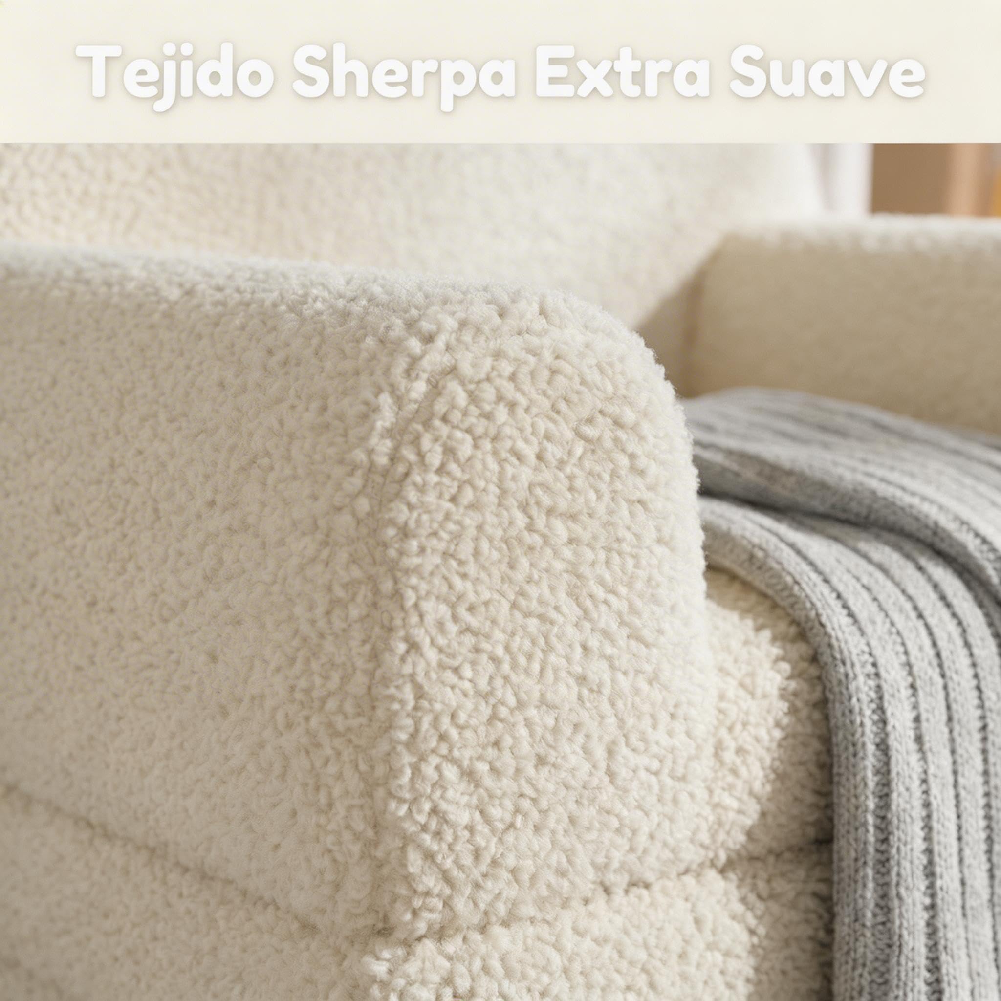 Garvee Sillón Convertible Infantil Diseño Corona – Cama Plegable 2 en 1 para Niños de 2 a 6 Años – Butaca Transformativa con Funda Lavable de Peluche Sherpa para Dormitorio, Sala de Juegos (Blanco)