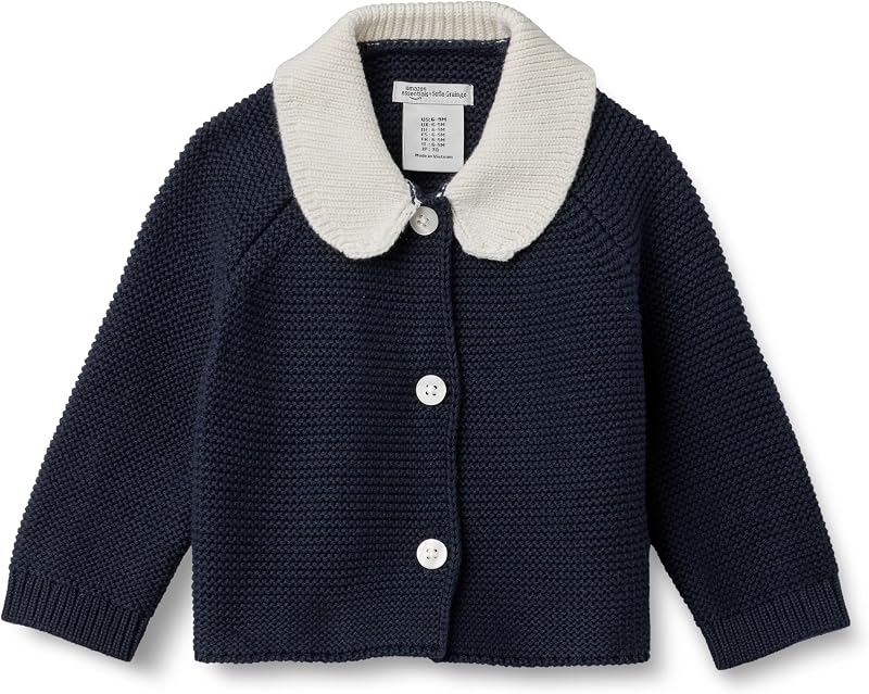 campera de suéter con cuello Peter Pan Amazon Essentials x Sofia Grainge unisex para niños pequeños y bebés