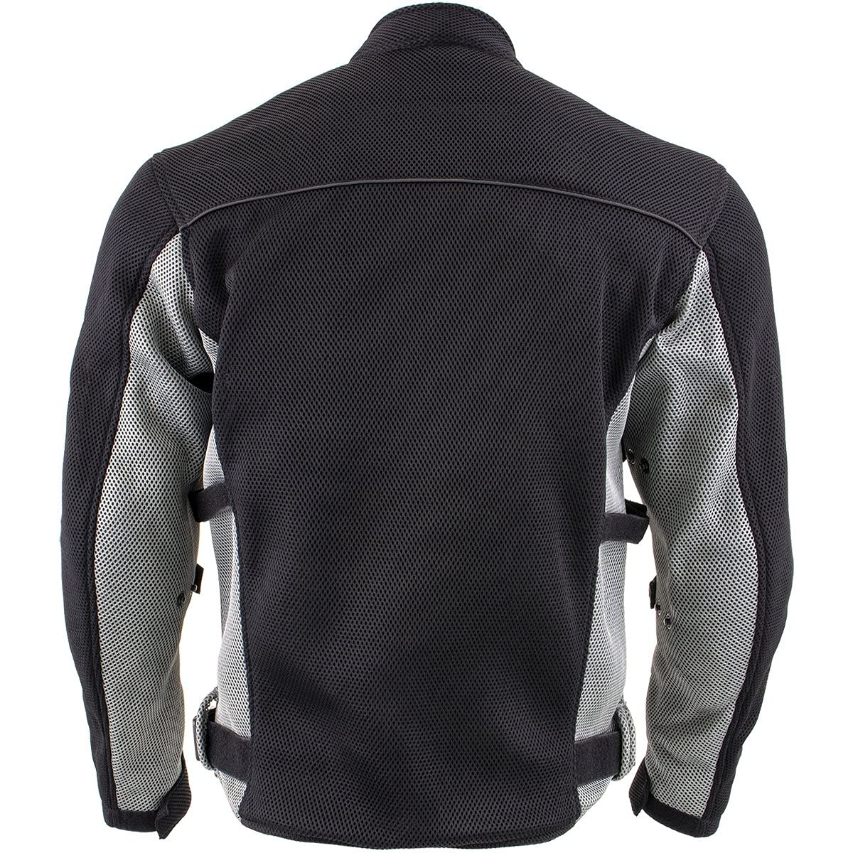 Xelement CF505 Black Advanced Tri-Tex Mesh Motorcycle Sports Jacket For Men with X Armor — view 3
