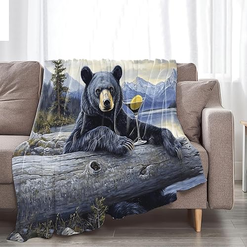 Miniatura 345 de Tijuboni Manta con diseño de tortuga marina y océano, regalos náuticos para mujeres, hombres, niñas, niños y adultos, manta de franela suave para