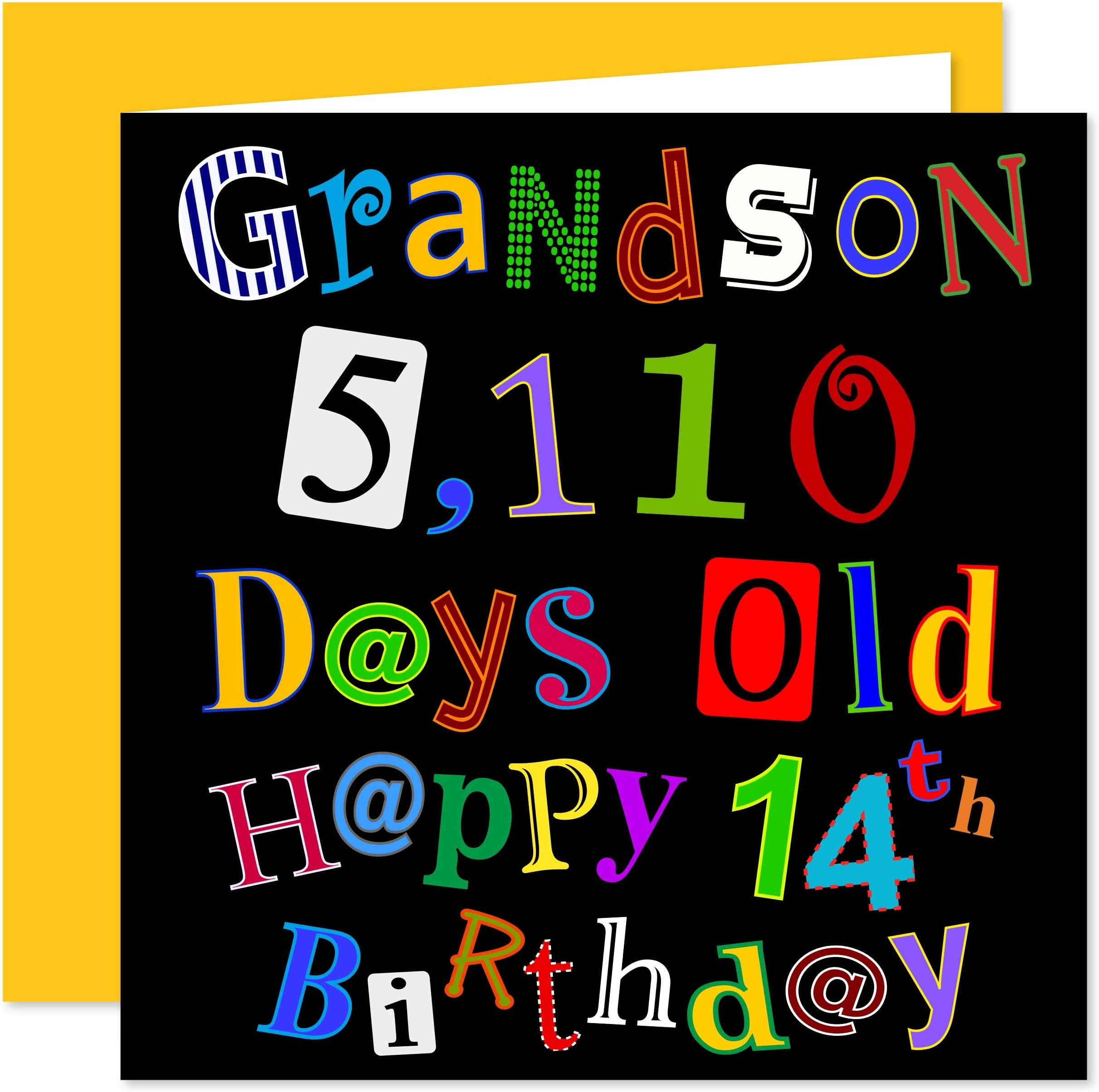 Funny Grandson Birthday Card - UK - View #12