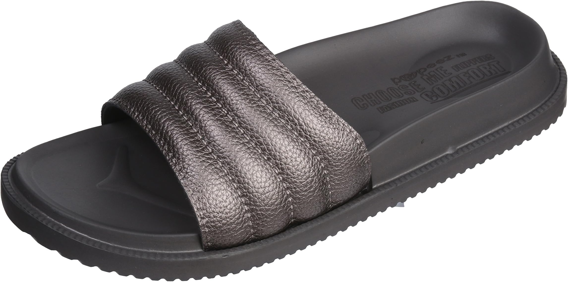 Boy's Open Toe Flip Flop Beach and Shower Shoe Slide Slipper Sandals; Non-Slip with Arch Support