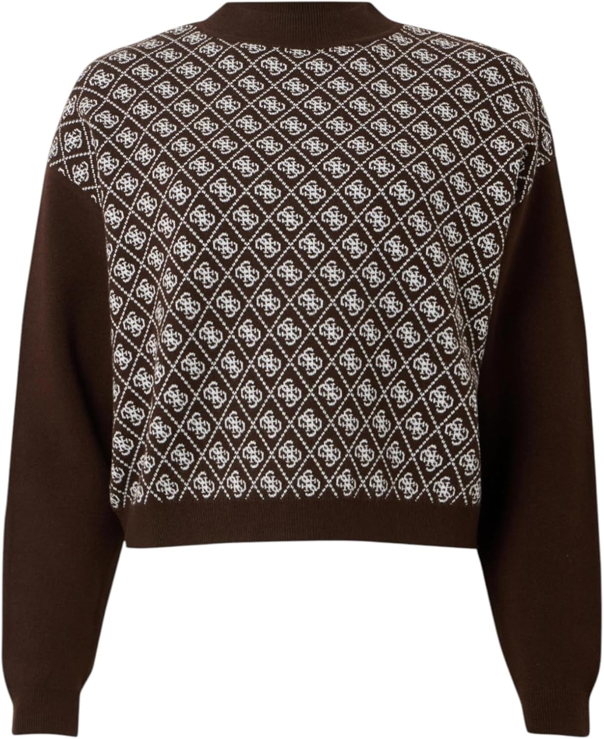 Guess Womens Eco Long Sleeve Aubrey 4g Sweater