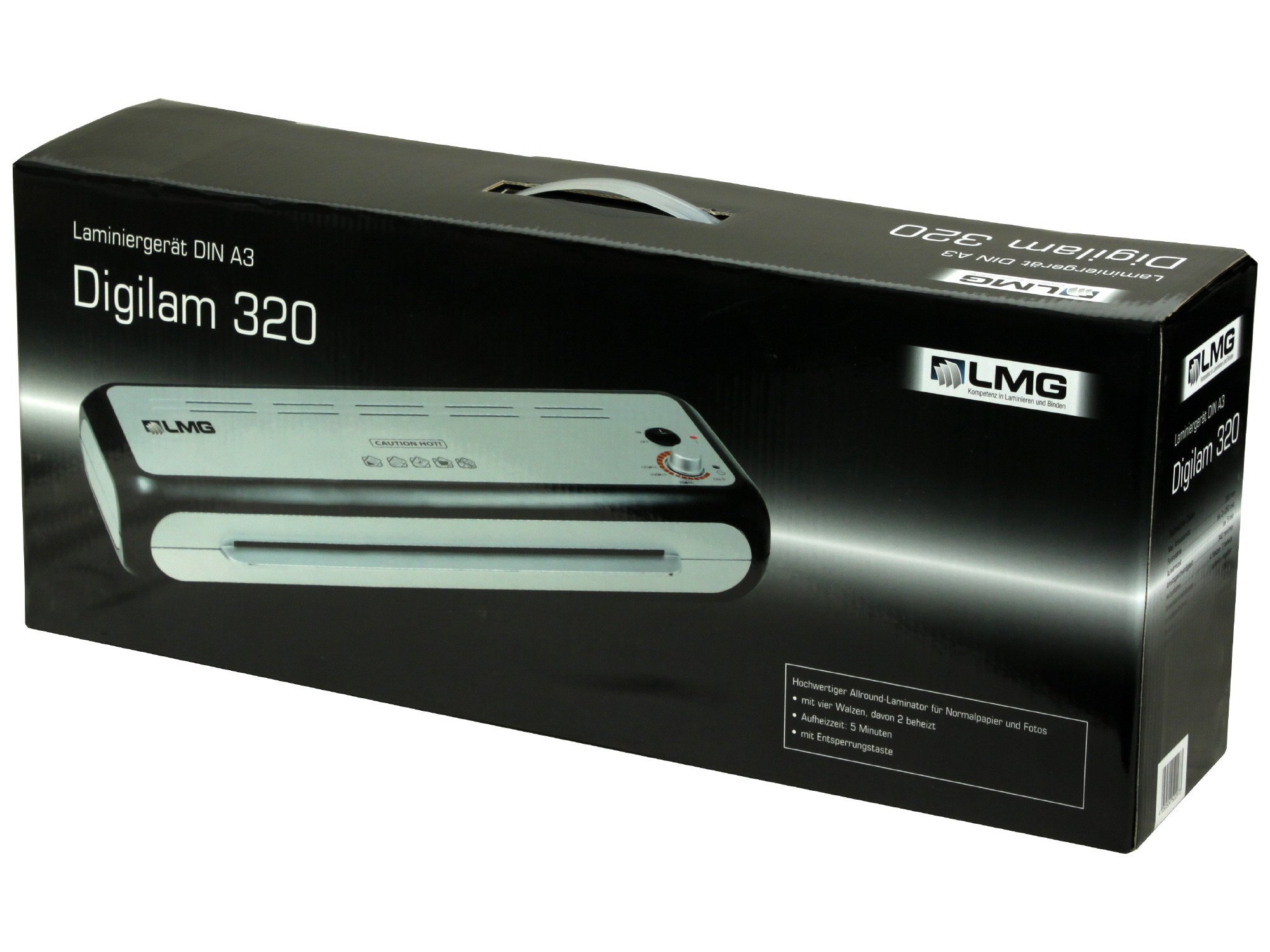 R & B DL320 digilam ancho de trabajo, DIN A3 Laminador con buena relación calidad/precio –