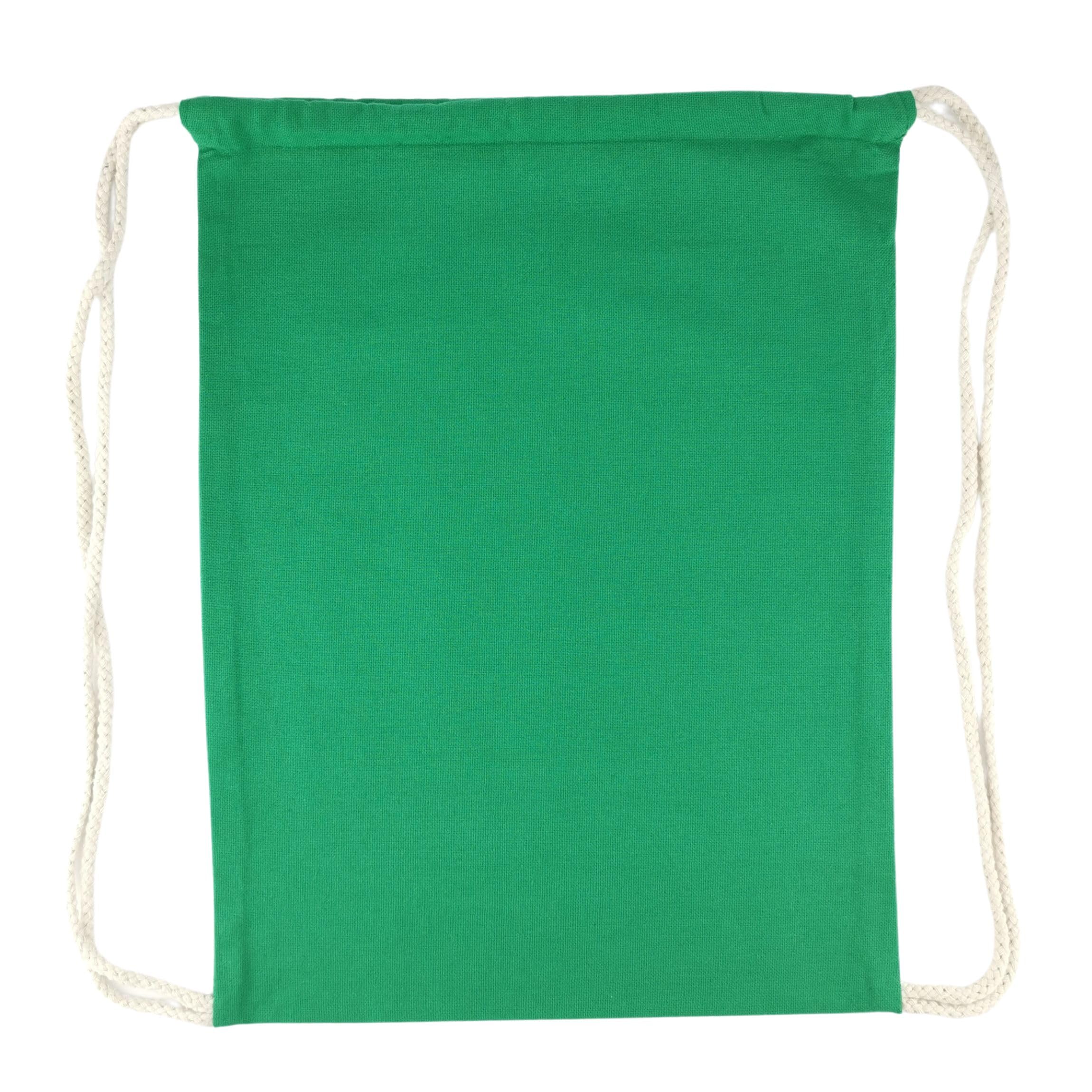 IDEA HOME Sacca Cotone Palestra 36x44cm - Zainetto Dipingere, Borsa Sport Viaggi, Naturale - Foto 8