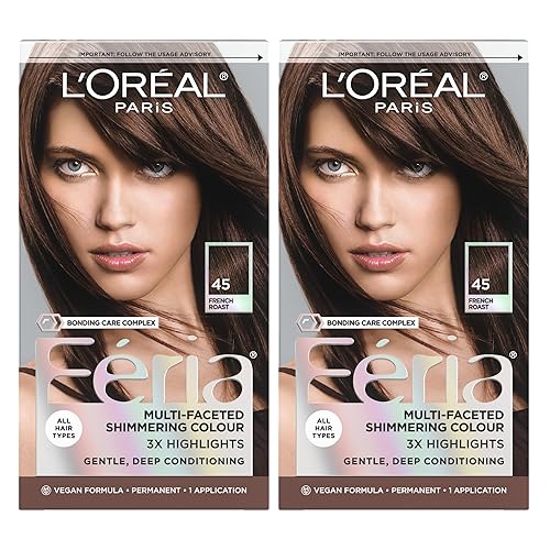 L'Oreal Paris Feria - Tinte permanente para el cabello multifacético brillante