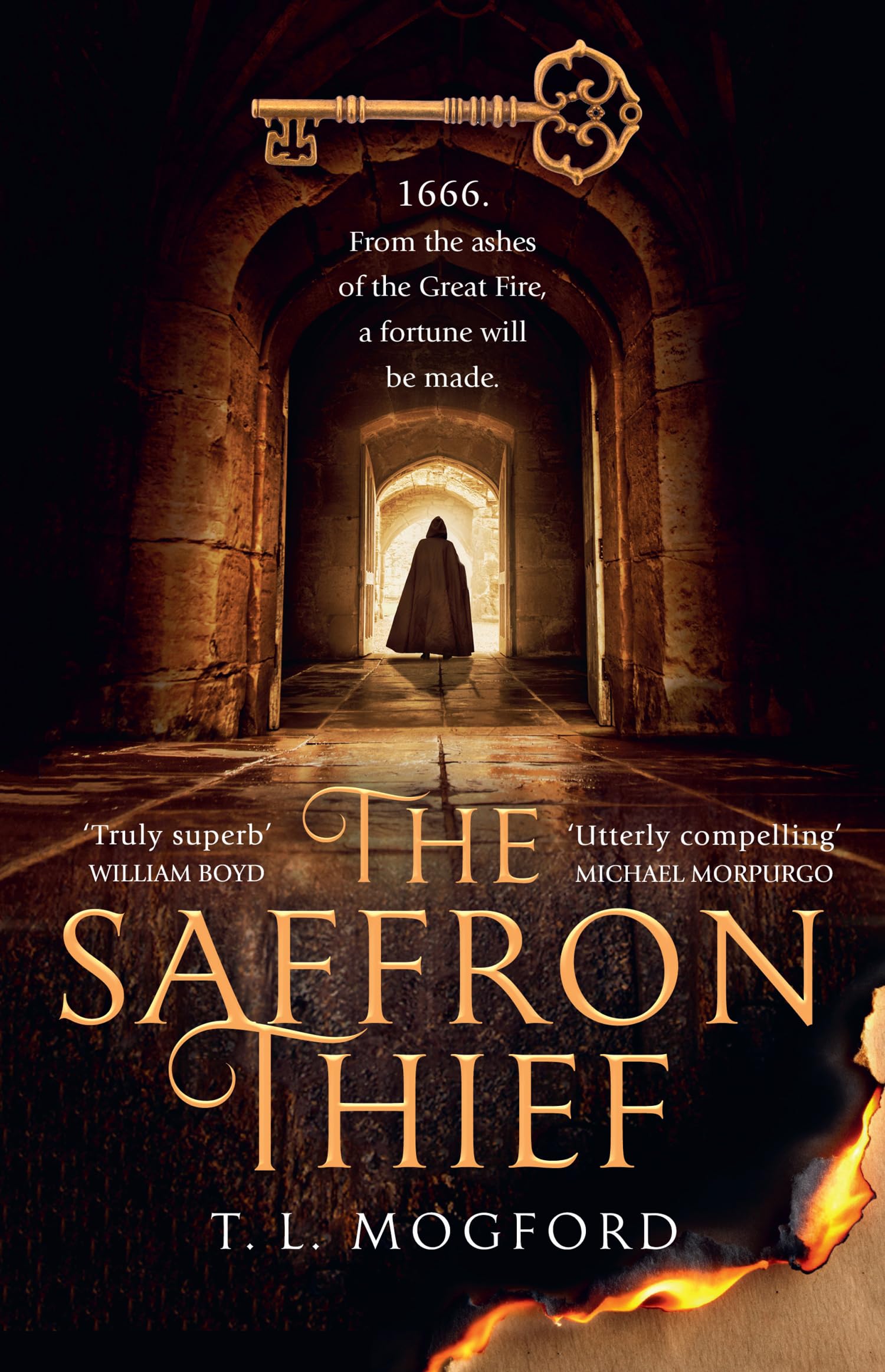 SAFFRON THIEF_SAFFRON SERI1 HB by T. L. Mogford (Hardback Book)