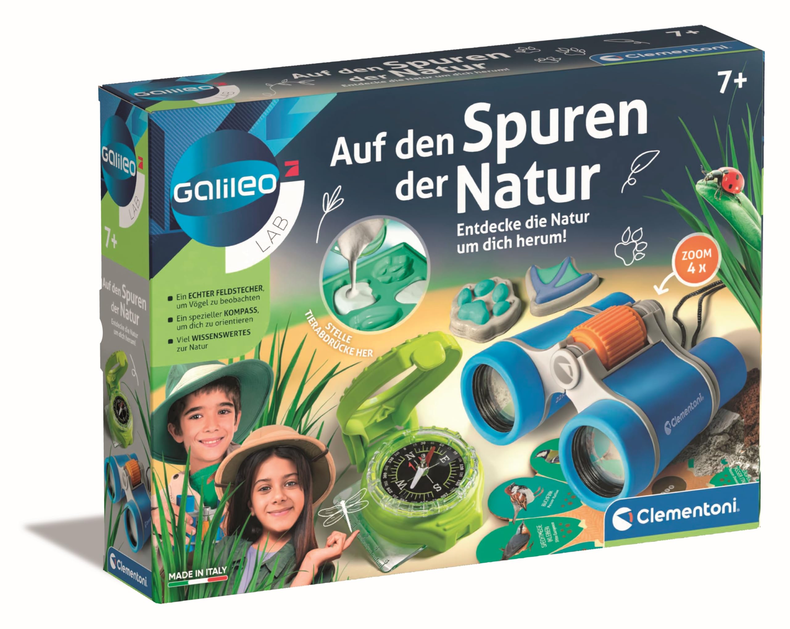 Clementoni Galileo Lab - Traces of Nature, Experiment Set, Toy for Children from 8 Years by Clementoni 59330