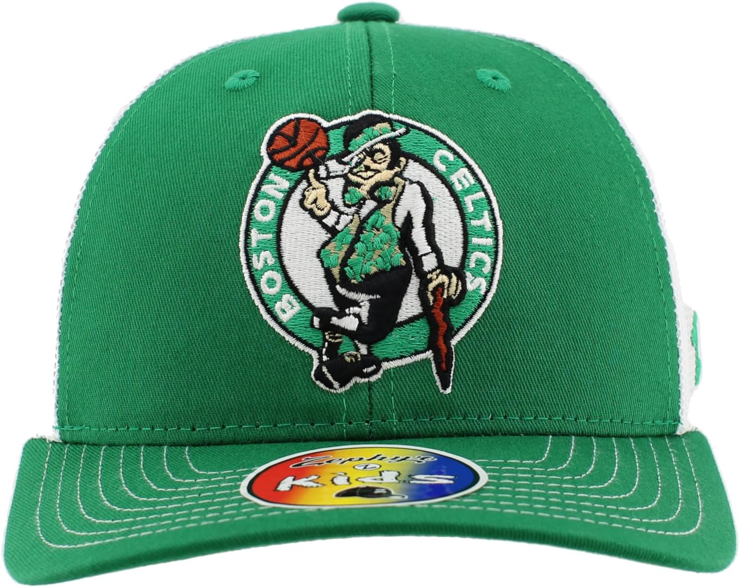 ZHATS NBA Unisex Kids NBA Officially Licensed Youth Adjustable Snapback Hat Dakota Icon Team Color - Image 2