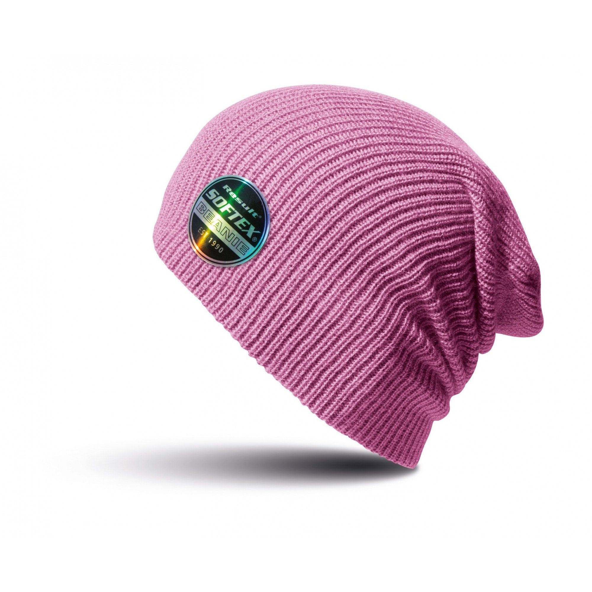 Result Winter Essentials Core Softex Beanie Hat (One Size) (Ribbon Pink)