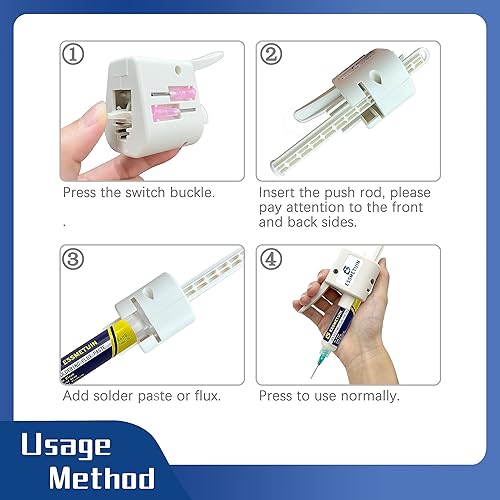 Miniatura 5 de Dispensador de pegamento de flujo de soldadura y flujo de soldadura para soldadura electrónica, soldadura de estaño, flujo de soldadura de colofonia